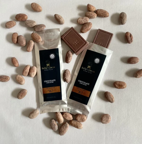 Chocolate con leche de 20 gr